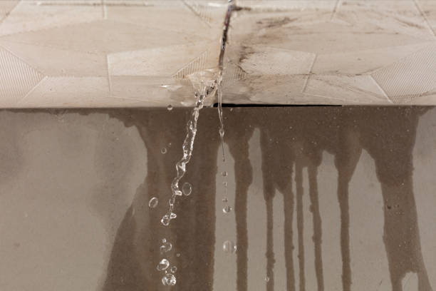 Professional Burst Pipe Cleanup technician working in Goldsboro, NC